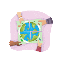 Heal The World Sustainability Sticker by Scapade