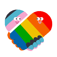 brandnewschool love design pride lgbtq Sticker