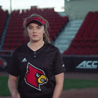University Of Louisville Softball GIF by Louisville Cardinals