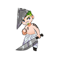 Chibiscollab Sticker