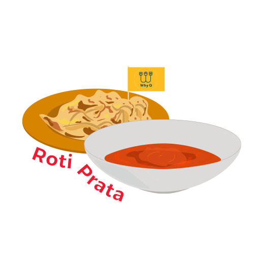 whyqsg singapore hawker hawker food hawker culture Sticker
