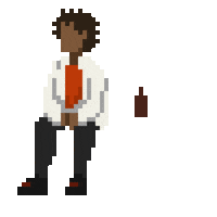 Pixel Art Sticker