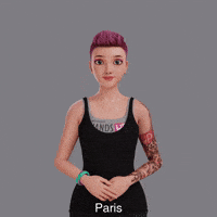 Paris Avatar GIF by Sign Time - SiMAX