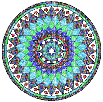 lsd mandala STICKER