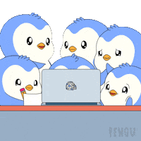 School Learn GIF by Pudgy Penguins