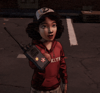 Showing Off The Walking Dead Game GIF
