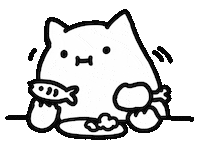 Eating Sticker