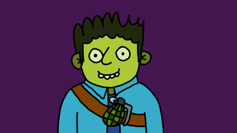 Explosion Explode GIF by herbertonic