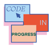 Coding Work In Progress Sticker by Kontinentalist