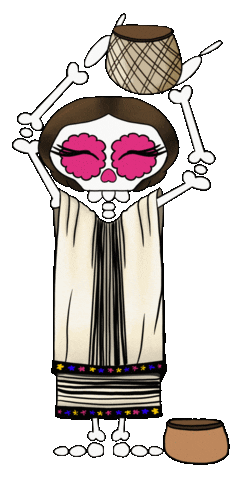 Native American Chocolate Sticker by La Catrina Bohemia