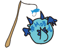 Fish Dragon Sticker