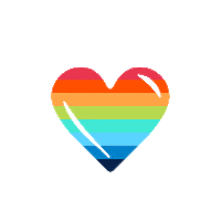 Rainbow Pride Sticker by The Vida Agency
