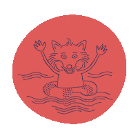 FamiluxResorts family pool daumen hoch wasser Sticker
