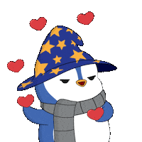 Heart Love Sticker by Pudgy Penguins