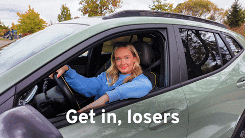 Get In Hurry Up GIF by General Motors