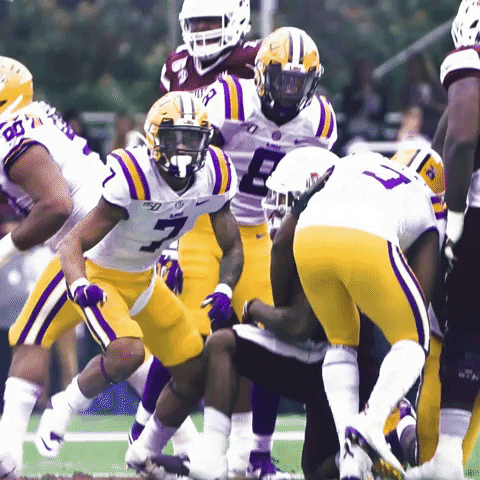 Lsu Football GIF by LSU Tigers