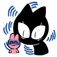 Cat Love Sticker by Bare Tree Media