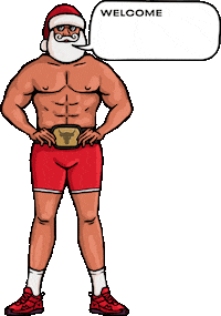 ProjectRock christmas holiday workout xmas Sticker