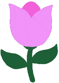 Pink Flower Sticker