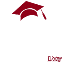 Deanzagrad2020 Sticker by DeAnzaCollege