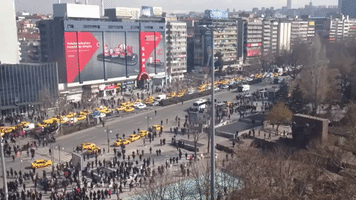 Tear Gas Fired at Demonstrators in Ankara
