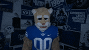 Scared Oh No GIF by BYU Cougars