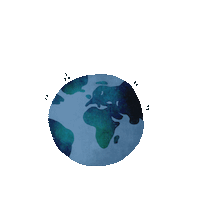 Earth Oko Sticker