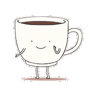 milkyprints coffee milky coffee Sticker
