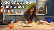 double cheeseburger cooking GIF by Rachael Ray Show