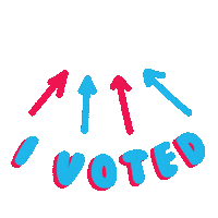 Voting Election 2020 Sticker by INTO ACTION