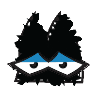 Burnout Blinking Sticker by Stamatia Alexaki