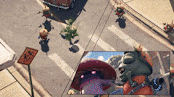 plantsvszombies giphyupload boom plant mushroom GIF
