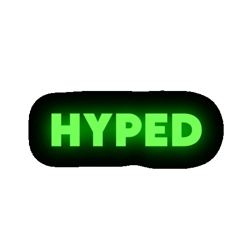 Cyberzcrew giphyupload green neon hype Sticker