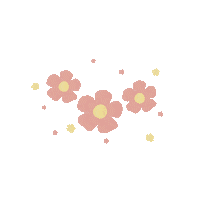Flower Bunga Sticker