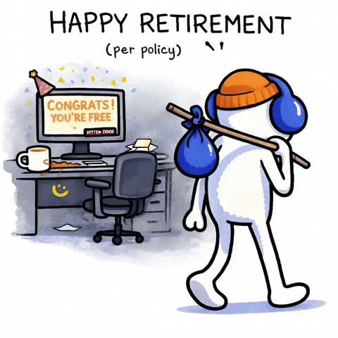 Happy Retirement (Per Policy) | Glitch Edition