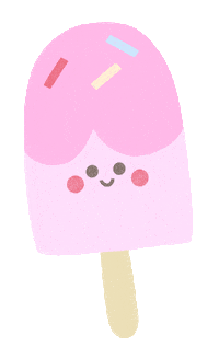 Happy Ice Cream Sticker by Catharina Stewart