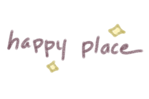 Sparkle Happy Place Sticker