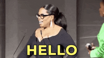 Oprah Winfrey Hello GIF by CFDA