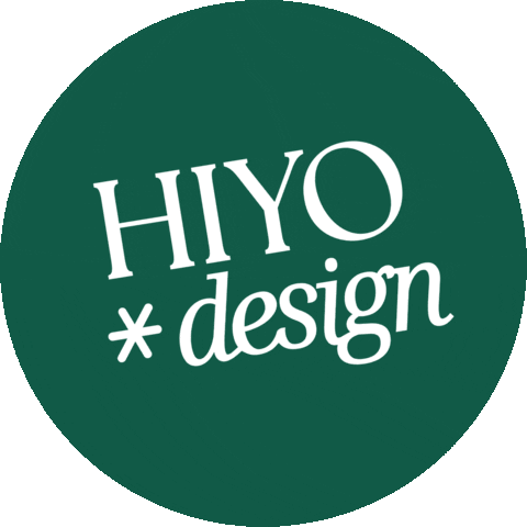 hiyodesign giphyupload logo brand branding Sticker