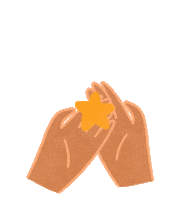 Star Hands Sticker by AYLA