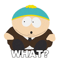 Eric Cartman What Sticker by South Park