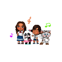Happy Dance Sticker by AzoozAndJude