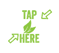 leaf click here Sticker by NatureFresh Farms