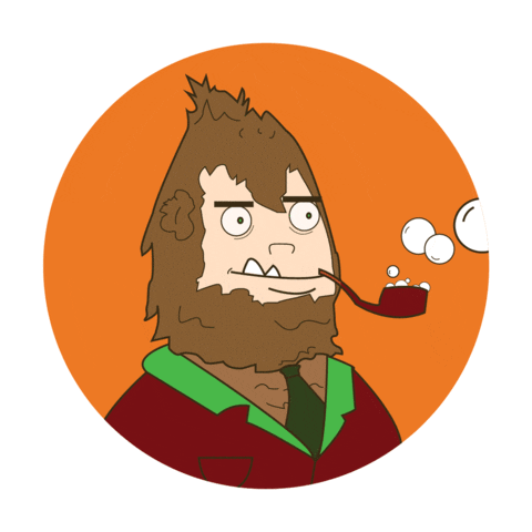 Sasquatch Man Soap Sticker by DrSquatchSoapCo