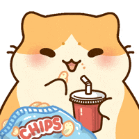 Cats Eat GIF by Bichi Mao