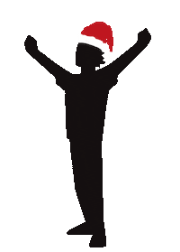 Celebrate Santa Claus Sticker by Live Nation