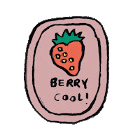 Strawberry Berries Sticker by Aerie