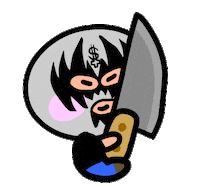 Rap Mask Sticker by U M M O