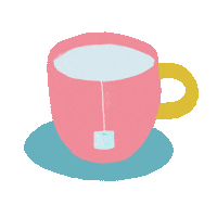 Steeping Tea Time Sticker by Julie Smith Schneider