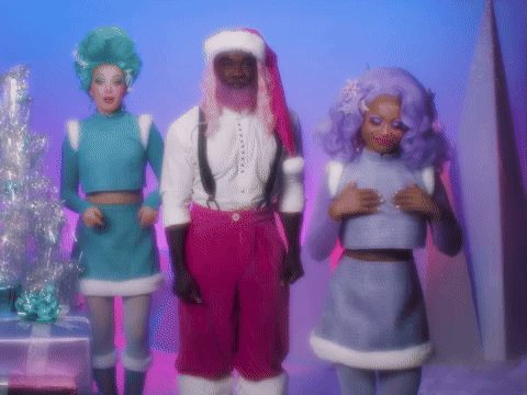 Santa and Elves Party